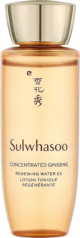 Антивіковий тонер із женьшенем - Suwhasoo Concentrated Ginseng Renewing Water EX (міні)