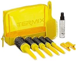 Духи, Парфюмерия, косметика Набор, 10 предметов - Termix Brushing Pack in 3 StepsYellow