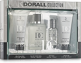 Парфумерія, косметика УЦІНКА Dorall Collection Marine - Набір (edt/100ml + edt/15ml + s/g/50ml + ash/balm/50ml) *