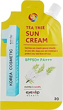 Солнцезащитный крем с экстрактом чайного дерева - Eyenlip Tea Tree Sun Cream SPF50 — фото N2