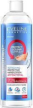 Очищувально-освіжальний лосьйон для рук "Антибактеріальний" - Eveline Cosmetics Handmed+ Refreshing Protective Hand Lotion Antibacterial — фото N5