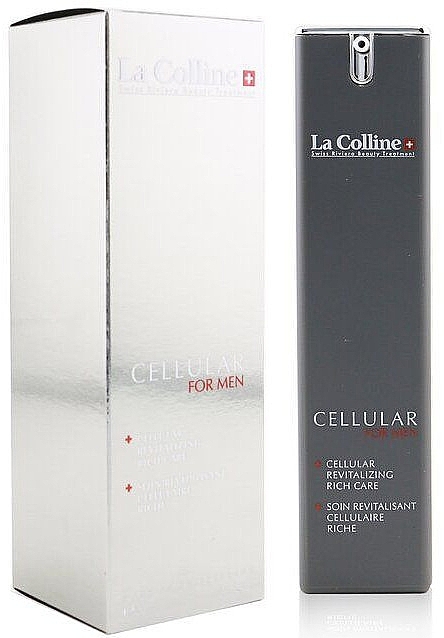 Крем для чоловіків - La Colline Cellular For Men Revitalising Rich Care — фото N1