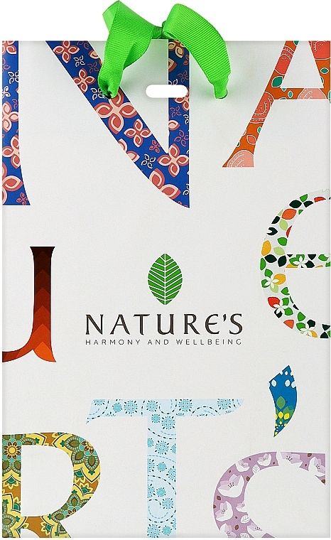 Nature's Vaniglia Bianca - Подарочный набор Mini5 (edt/10ml + cr/75ml) — фото N2