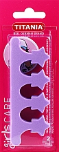Парфумерія, косметика Розпірка для педикюру, фіолетова - Titania