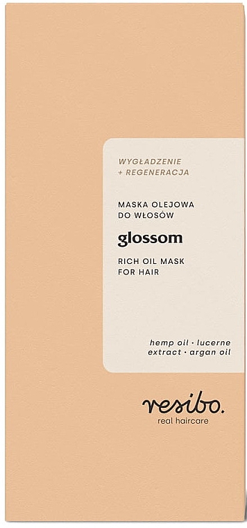 Маска для волосся - Resibo Glossom Rich Oil Mask For Hair — фото N2