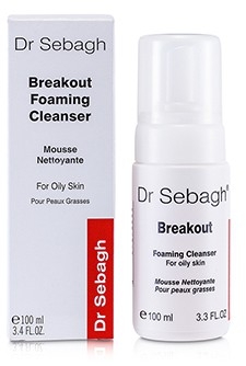 Очищувальна пінка для жирної шкіри і шкіри з акне - Dr Sebagh Breakout Foaming Cleanser For Oily & Acne Prone Skin — фото N1