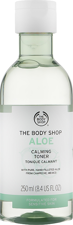 Тонік для обличчя "Алое" - The Body Shop Toner Aloe — фото N1