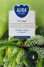 Набір чайних свічок "Ялина" - Bispol Fir Tree Scented Candles — фото N1