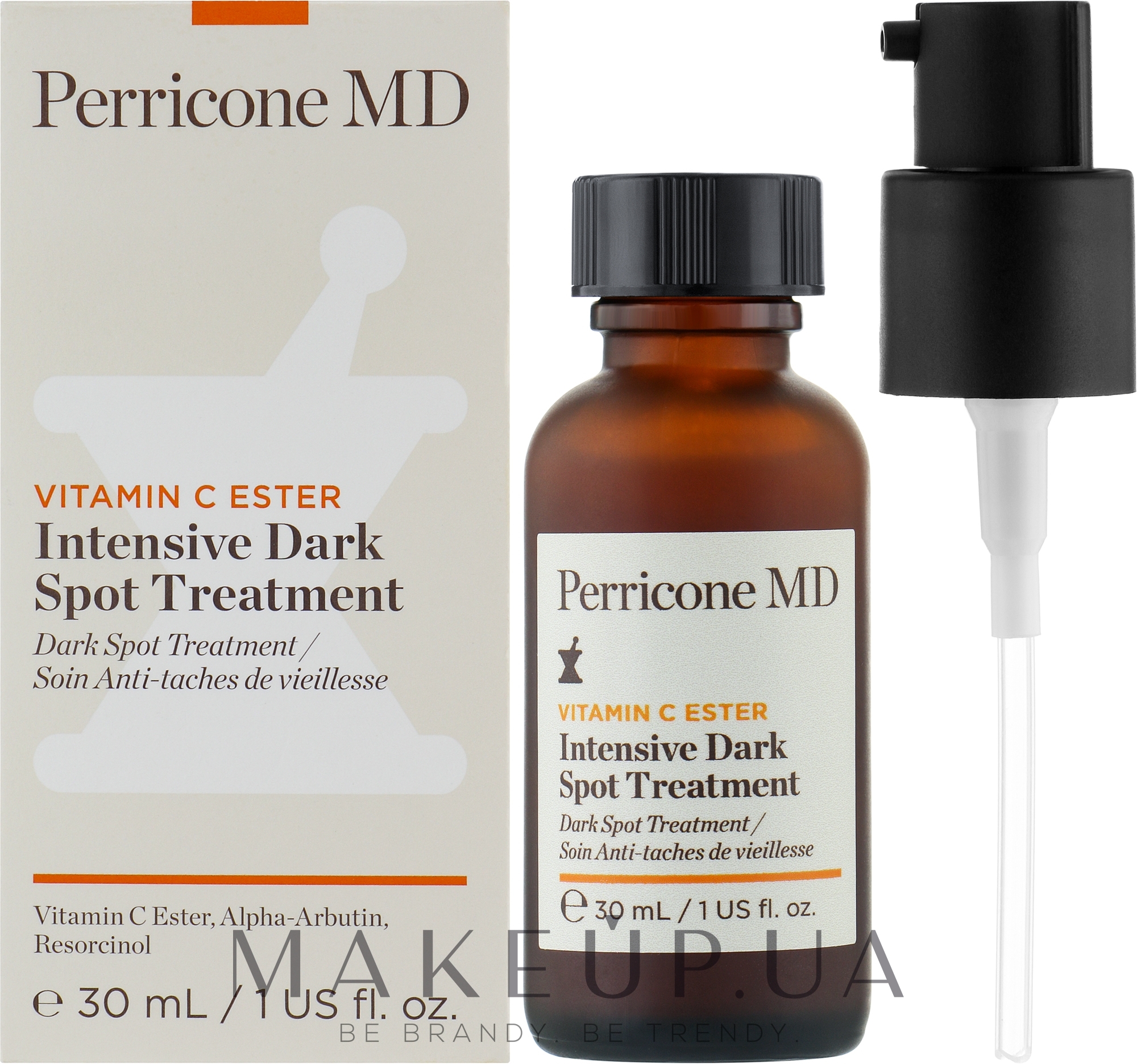 Интенсивное средство от темных пятен - Perricone MD Vitamin C Ester Intensive Dark Spot Treatment — фото 30ml