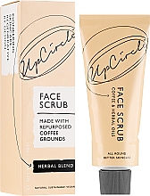 Кавовий скраб для обличчя "Трав'яний" - UpCircle Coffee Face Scrub Herbal Blend — фото N1