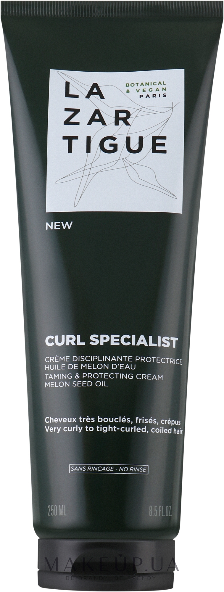 Крем для волос "Защита волос" - Lazartigue Curl Specialist Taming and Protecting Cream — фото 250ml