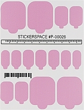 Дизайнерские наклейки для педикюра "Wraps P-00026" - StickersSpace — фото N1