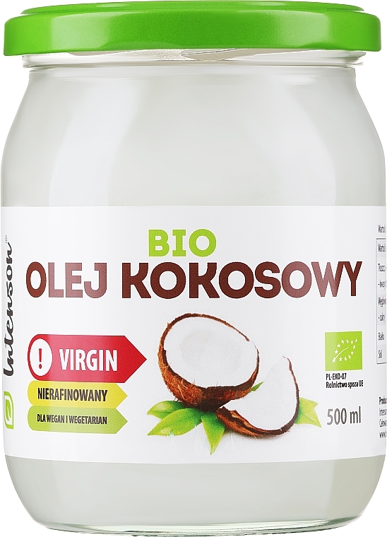 Нерафіноване кокосове масло - Intenson Virgin Coconut Oil — фото N3