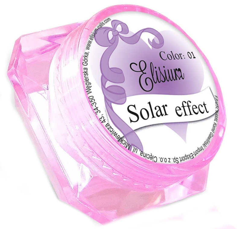 Пудра для ногтей - Elisium Solar Effect — фото N1