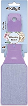 Пилочка для ног, фиолетовая - KillyS Blooming Pastel Foot File  — фото N1