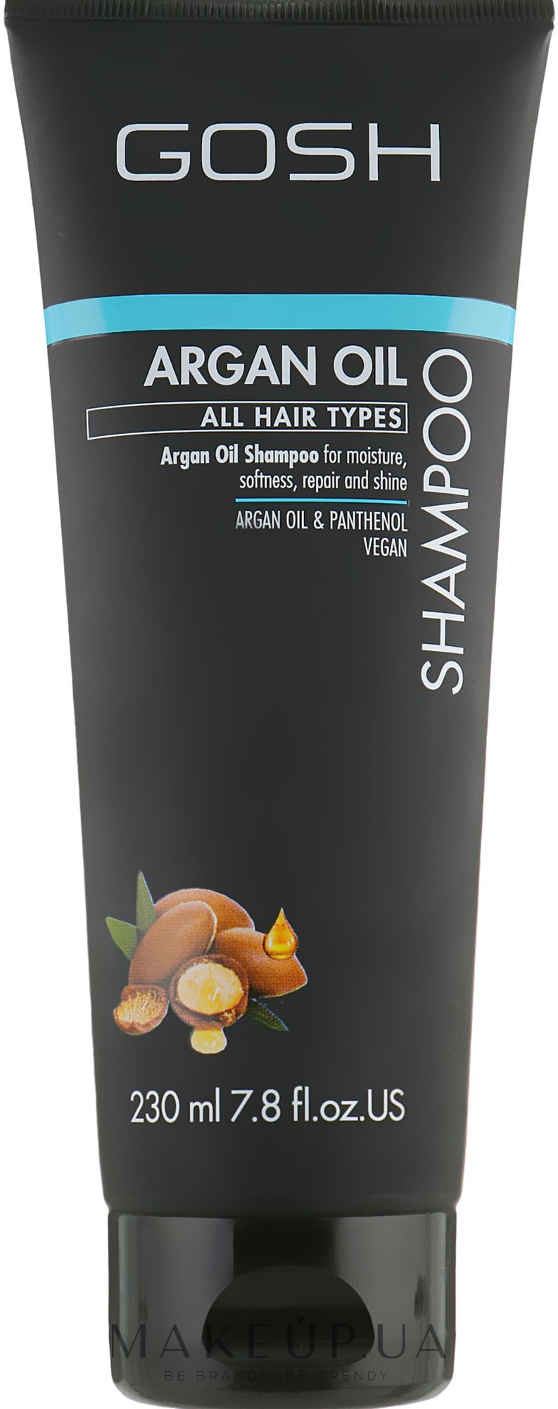 Шампунь для волос с аргановым маслом - Gosh Copenhagen Argan Oil Shampoo — фото 230ml