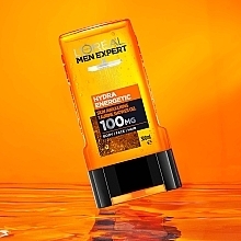 УЦЕНКА Гель для душа - L'Oreal Paris Men Expert Hydra Energetic Taurine Shower Gel * — фото N5