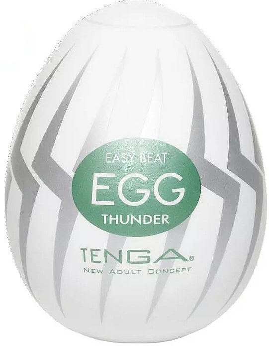 Одноразовый мастурбатор "Яйцо" - Tenga Egg Thunder — фото N1