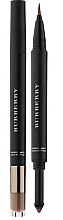 Духи, Парфюмерия, косметика Подводка для бровей - Burberry Full Brows Shadow Brown Liner 2w1