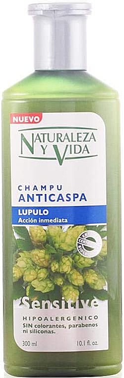 Шампунь для чутливої шкіри проти лупи - Natur Vital Sensitive Shampoo — фото N1