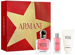 Духи, Парфюмерия, косметика Giorgio Armani Emporio Armani In Love With You - Набор (edp/50ml + edp/15ml + h/cr/50ml)