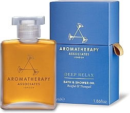Глубоко расслабляющее масло для ванны и душа - Aromatherapy Associates Deep Relax Bath & Shower Oil — фото N1