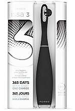 Парфумерія, косметика Електрична зубна щітка - Foreo ISSA 3 Ultra-hygienic Silicone Sonic Toothbrush Black
