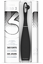 Электрическая зубная щетка - Foreo ISSA 3 Ultra-hygienic Silicone Sonic Toothbrush Black — фото N1