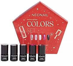Парфумерія, косметика Набір, 5 продуктів - Neonail Professional Colors Set