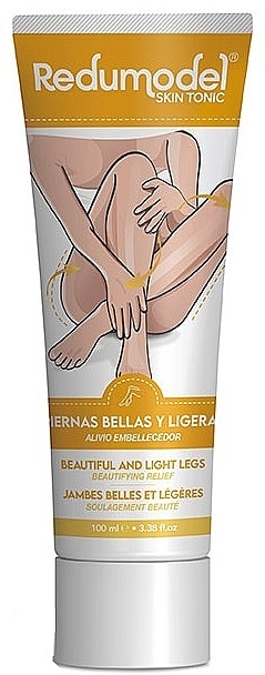 Зволожувальний крем для ніг - Redumodel Skin Tonic Beautiful And Light Legs — фото N1