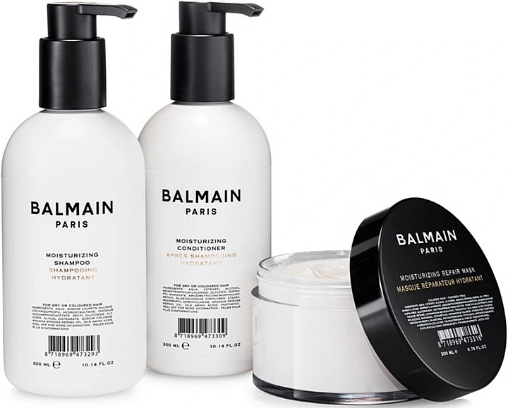 Набір - Balmain Versailles Moisturizing Care Set (sham/300ml + mask/200ml + cond/300ml) — фото N2