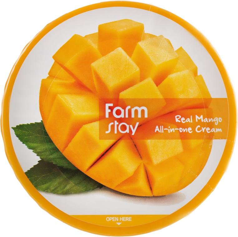 Крем для лица и тела с экстрактом манго - FarmStay Real Mango All-In-One Cream — фото N1
