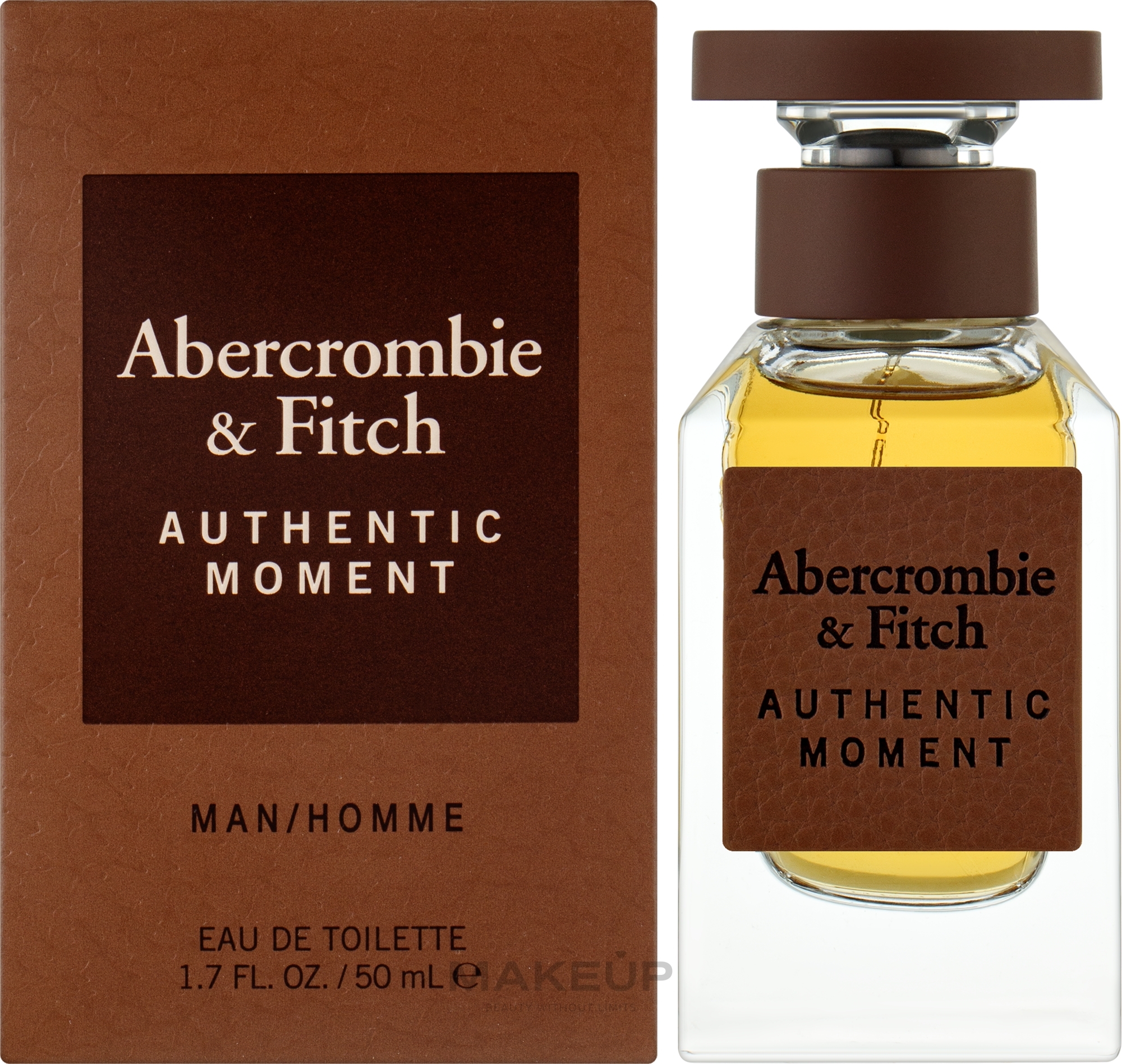 Abercrombie & Fitch Authentic Moment Man - Туалетная вода — фото 50ml