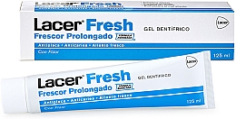 Парфумерія, косметика Гелева зубна паста - Lacer Fresh Gel Toothpaste
