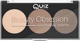Палетка тіней для повік - Quiz Cosmetics Beauty Obssesion Eyeshadow Palette — фото N2