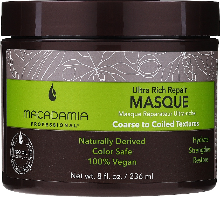 Маска для волосся - Macadamia Professional Ultra Rich Repair Mask — фото N1