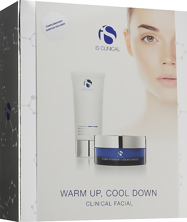 УЦІНКА Набір - Is Clinical Warm Up Cool Down Clinical Facial Set  (mask/120g + cl/120g + ser/3.75ml + ser/3.75 + em/2g) * — фото N1