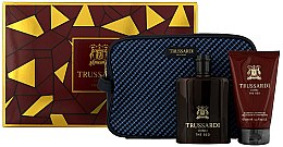 Парфумерія, косметика Trussardi Uomo The Red - Набір (edt/10 0ml + sh/gel/100 ml + bag)