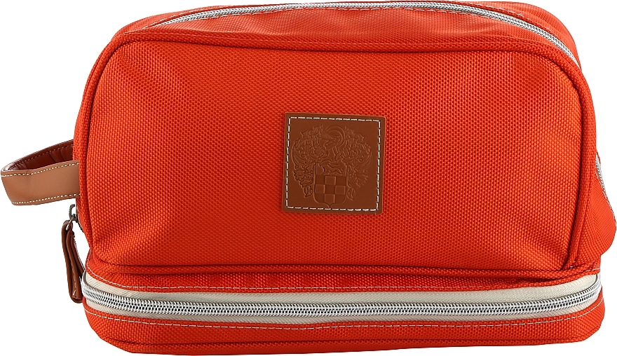 Дорожня сумка, помаранчева - Vince Camuto Men Travel Kit — фото N1