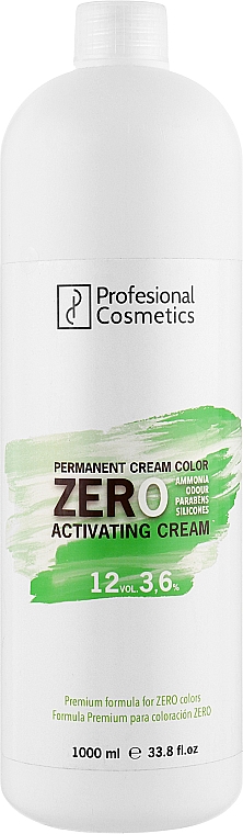 Окислитель 3.6% - Profesional Cosmetics Zero Activating Cream — фото N1