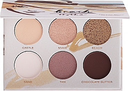 Духи, Парфюмерия, косметика Палетка теней для век - Pierre Rene Eyeshadow Palette Beach Ustka