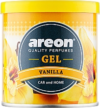 Ароматизований гель для повітря "Ваніль" - Areon Areon Gel Can Vanilla — фото N1