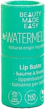 Бальзам для губ "Кавун" - Beauty Made Easy Vegan Paper Tube Lip Balm Watermelon — фото N2