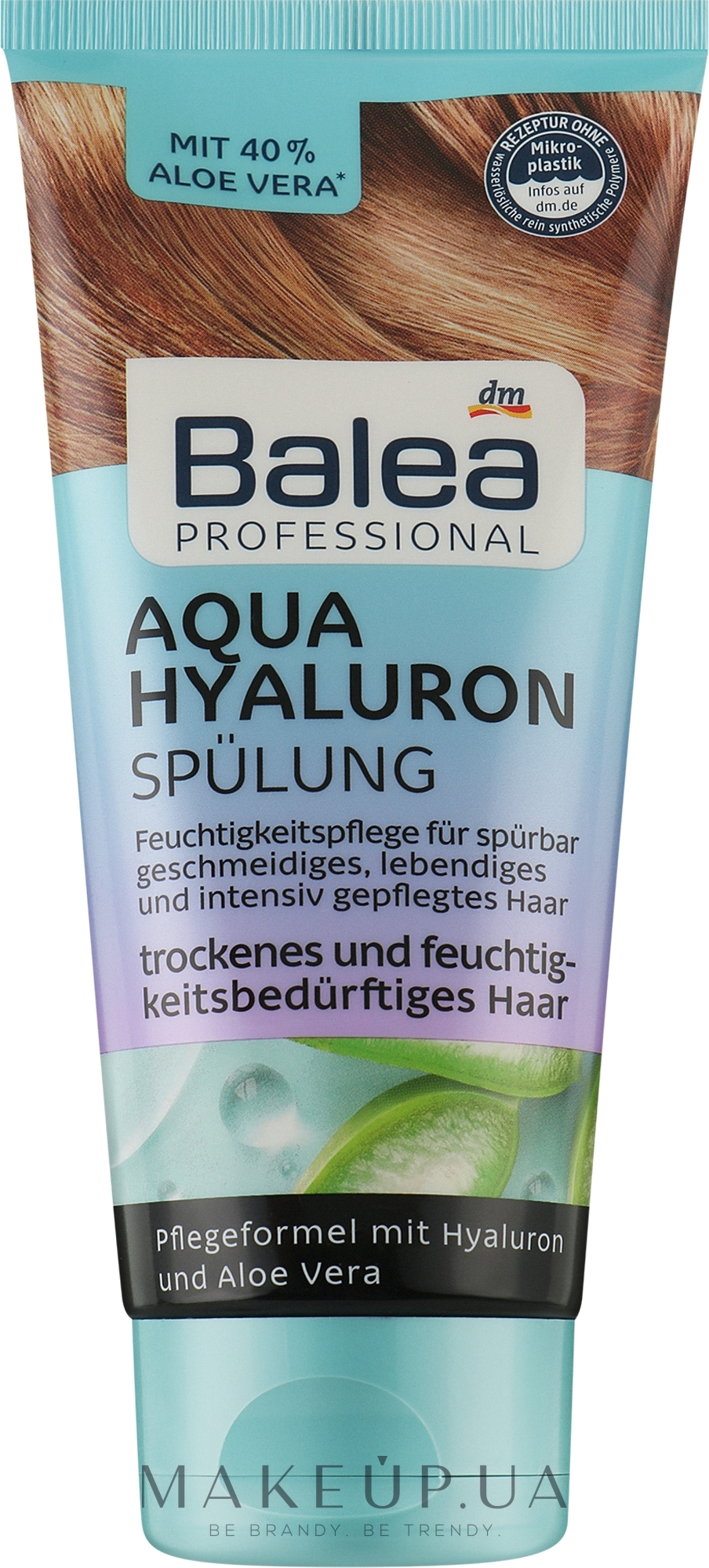 Профессиональный бальзам-ополаскиватель для волос - Balea Professional Aqua Hyaluron Conditioner — фото 200ml