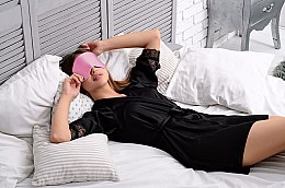 Маска для сну, рожева Soft Touch - MAKEUP — фото N2