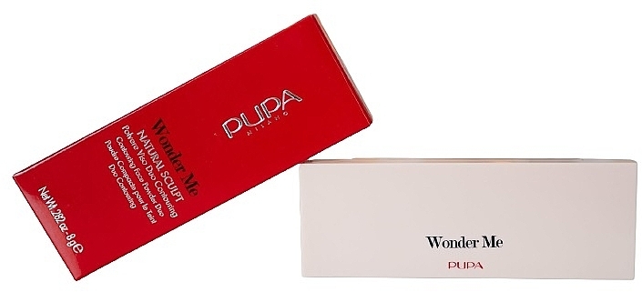 Контурна палетка для обличчя - Pupa Wonder Me Natural Sculpt Contouring Face Powder Duo — фото N2