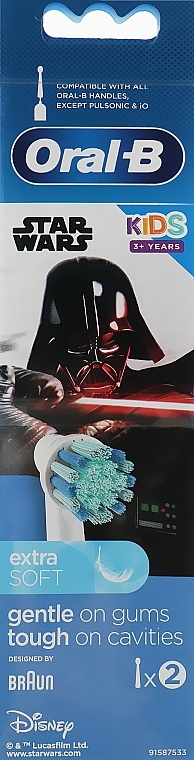 Змінна насадка для дитячої зубної щітки "Зоряні війни", 2 шт. - Oral-B Kids Star Wars — фото N10