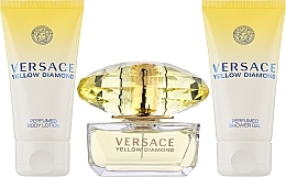 Versace Yellow Diamond - Набір (edt/50 ml + b/lot/50 ml + sh/gel/50 ml) — фото N2