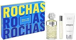 Парфумерія, косметика Rochas Eau De Rochas - Набір (edt/100ml + edt/20ml + b/lot/100ml)