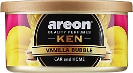 Ароматизатор повітря "Ваніль-баблгам" - Areon Ken Vanilla Bubble — фото N1